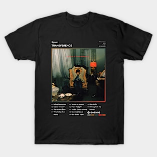 Spoon - Transference Tracklist Album T-Shirt